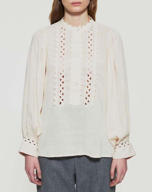 Blusa Aya crema
