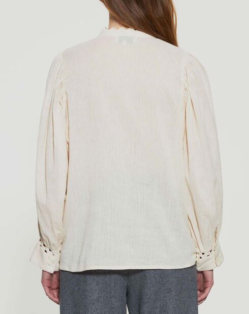 Blusa Aya crema