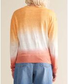T-shirt Senia Tie & Dye Lin orange