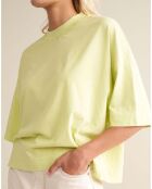 T-shirt Vim Coton Bio jaune