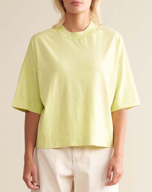 T-shirt Vim Coton Bio jaune