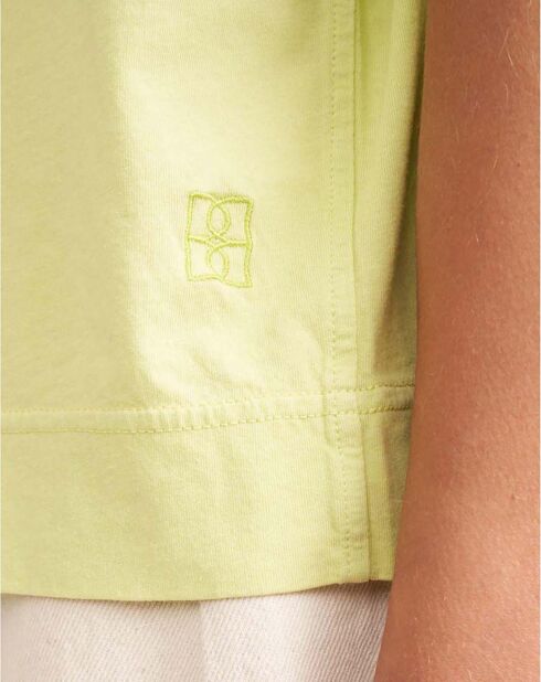 T-shirt Vim Coton Bio jaune
