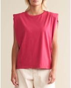 T-shirt Vice Coton Bio rose