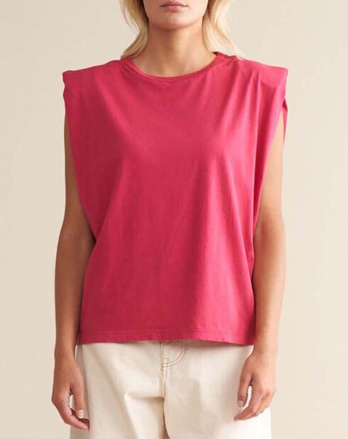 T-shirt Vice Coton Bio rose
