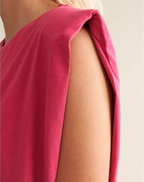 T-shirt Vice Coton Bio rose