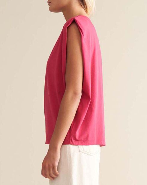 T-shirt Vice Coton Bio rose