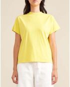 T-shirt Vogue jaune