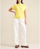 T-shirt Vogue jaune