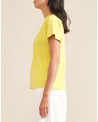 T-shirt Vogue jaune