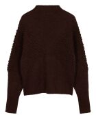 Pull Manitas Mohair marron
