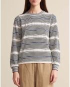Pull Gopsy Rayures gris