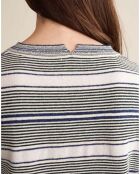 Pull Gopsy Rayures gris