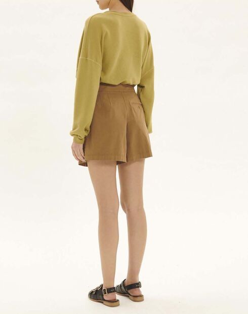 Camberra tabakfarbener Shorts