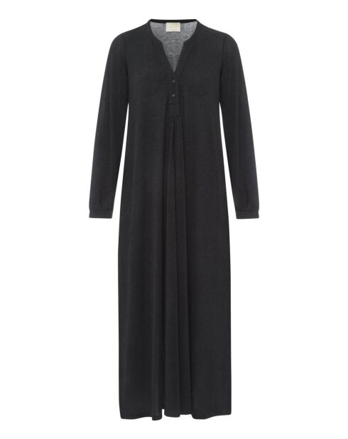 Robe Amede Métallisée noire