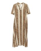 Robe Altamura Crêpe de Soie beige