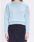 Sweat Anna Coton Bio bleu clair