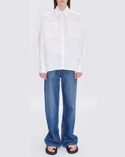 Collaboration A.P.C. x Natacha Ramsay Levi - Chemise Warvol F Coton Bio blanc
