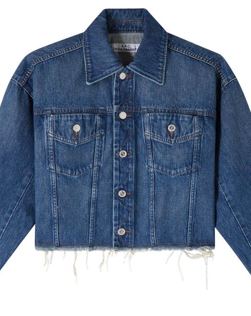 Veste Sainters Coton Bio Collaboration A.P.C. x Natacha Ramsay Levi bleu indigo
