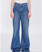 Jean Clinteau Coton Bio Collaboration A.P.C. x Natacha Ramsay Levi bleu indigo