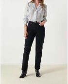 Blouse Coucou Stripy Coton Bio bleu ciel