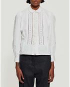 Blouse Big Diane Popeline de Coton crème