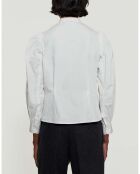 Blouse Big Diane Popeline de Coton crème