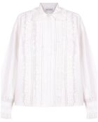 Blouse Big Diane Popeline de Coton crème