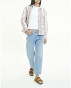 Veste Uomo Rayures blanche