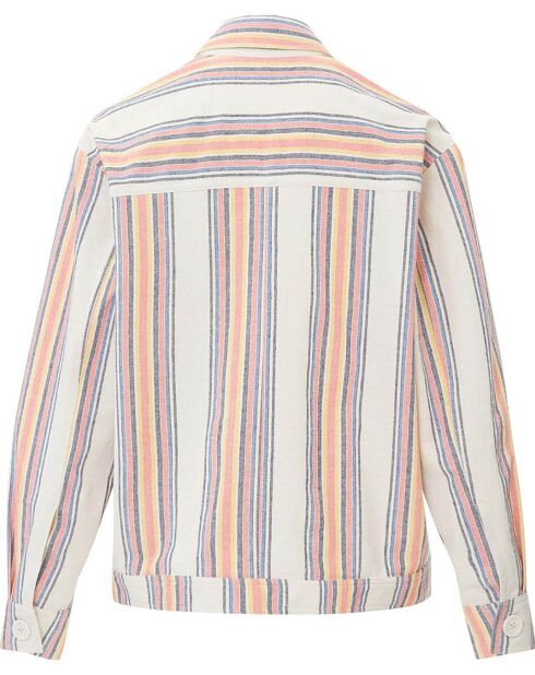 Veste Uomo Rayures blanche