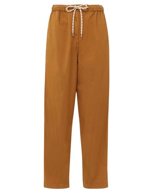 Pantalon Rony Popeline Craquante caramel