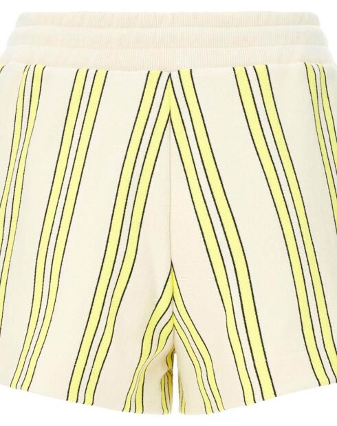 Pantaloncini Jordy a righe gialle
