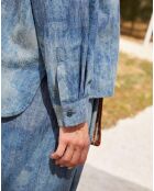 Chemise Tiara Tie and Dye Light Chambray bleue