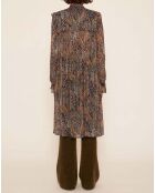 Robe Chemise Elvis bleu marine