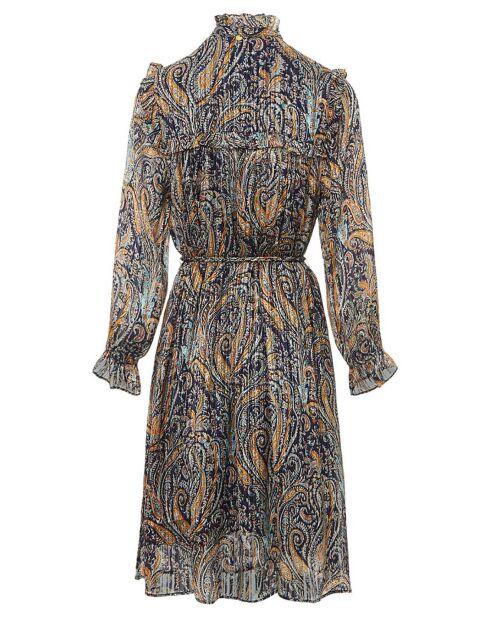 Robe Chemise Elvis bleu marine