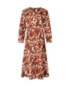 Robe Agnès Popeline de Coton terracotta