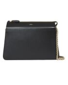 Sac en Cuir lisse New Ella noir