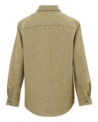 Sur-Chemise Tam Laine Recyclée vert kaki