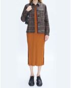 Veste Julia Laine marron