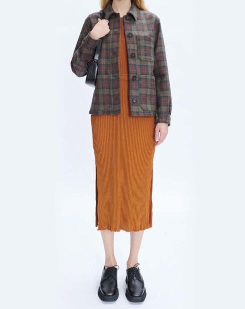 Veste Julia Laine marron