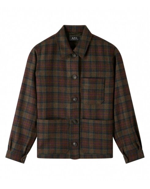 Veste Julia Laine marron