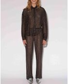 Chemise Bijou Disco noire