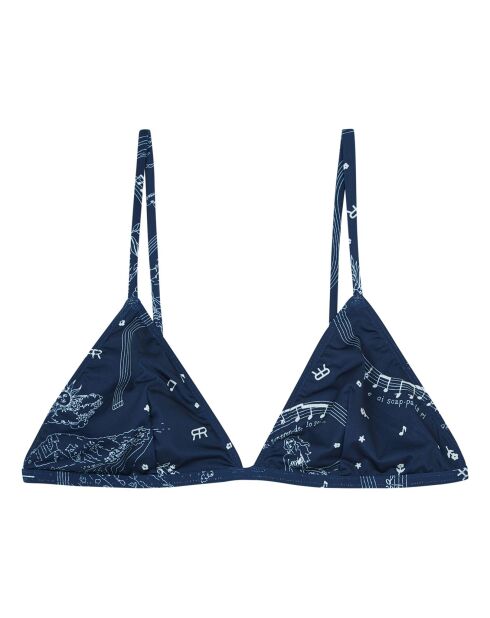 Haut de Maillot Music Lucio bleu marine