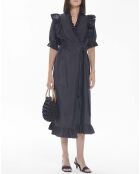 Robe Tender Taffetas Soie noire