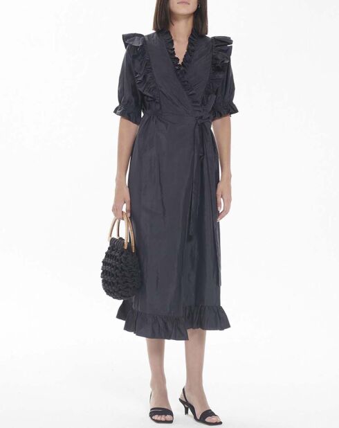 Robe Tender Taffetas Soie noire