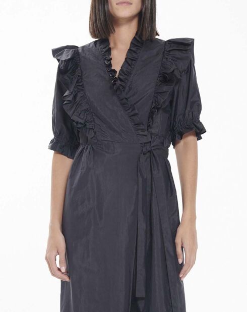 Robe Tender Taffetas Soie noire