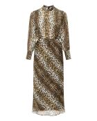 Robe Joy Gabriella Soie léopard