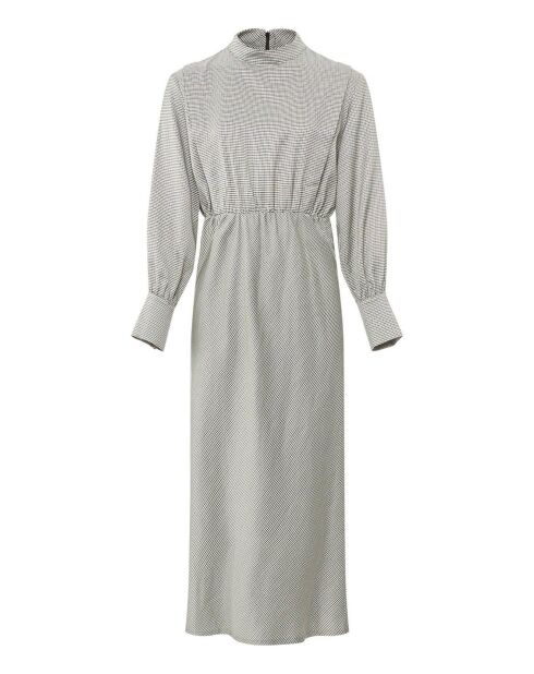 Robe Joy Rizzoli Pied de Poule vert olive