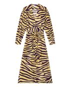 Robe Julian Zebra jaune