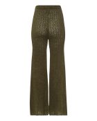 Pantalon Shilloh Laine et Mohair vert kaki