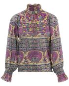 Blouse Tala Voile de Coton multicolore
